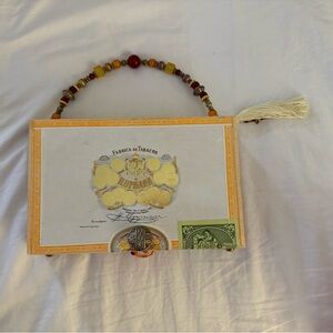 Cigar box purse. Great, unique handcrafted piece.